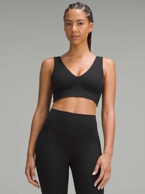 Lululemon Align V-Neck Bra Black Size 6